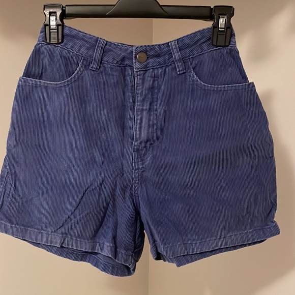 Afends blue corduroy shorts - Picture 4 of 5